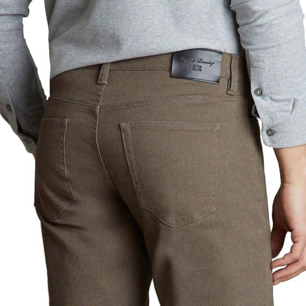 English Laundry Mens 34x30 Brown 5-Pocket Stretch Straight Leg Pants 1365289-07 - Picture 12 of 13